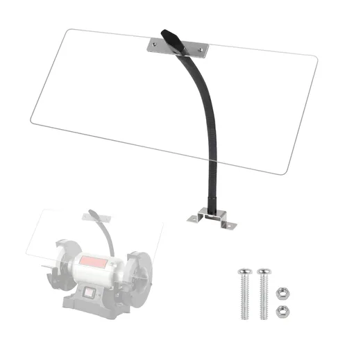 Vista 8 de SCOTTCHEN Banco amoladora de ojos cerrado, protector de seguridad universal para chispas y polvo, 1 paquete