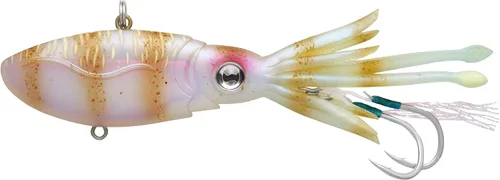 Vista 18 de Nomad Design Señuelo de pesca vibratorio patentado original de Squidtrex – Señuelo de plástico suave TPE con aroma añadido para agua salada