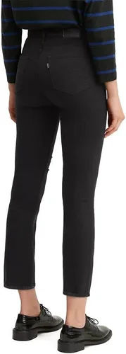 Vista 2 de Levi's 724 - Vaqueros rectos de tiro alto, crop para mujer