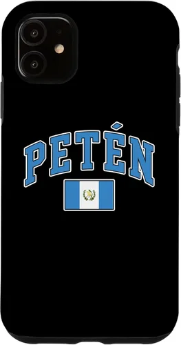 Vista 6 de Funda para iPhone 12 Mini Petén con la bandera de Guatemala
