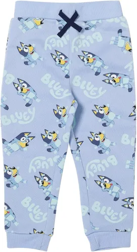 Vista 3 de Bluey Conjunto de sudadera con capucha de vellón con cremallera para niños pequeños a niños grandes