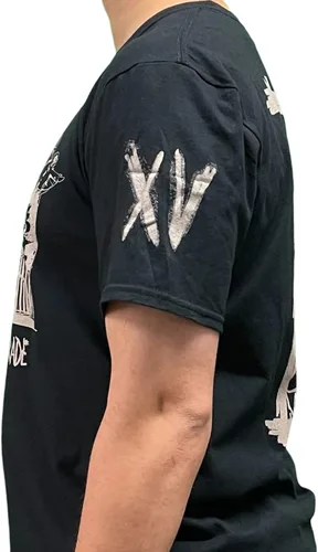 Vista 2 de Camiseta Xv Marching Frame Band Logo Oficial Hombres Negro