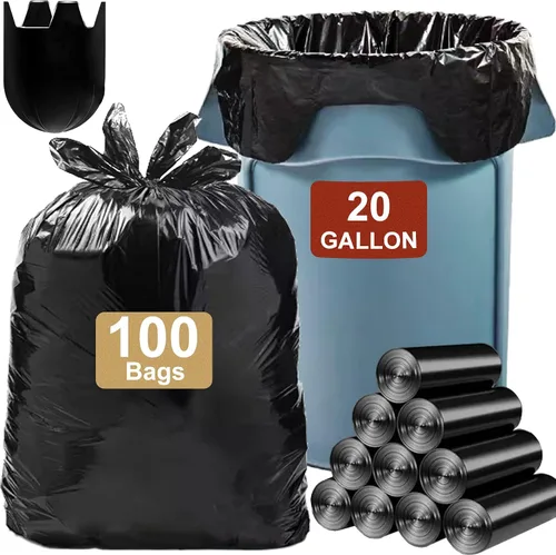 Vista 12 de Code M - 100 bolsas de basura resistentes con cordón reforzado para Reliable1st de 8-12 galones / 40-55 litros compatibles con simpIehuman Code M