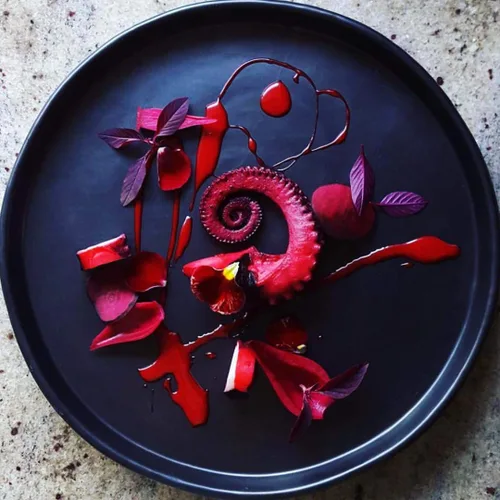 Vista 4 de Polvo de rábano rojo Colorante alimenticio natural y soluble en agua 1.76 oz/50 g - Increíble en la cocina o para cócteles. Cambia de color a