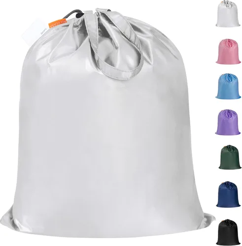 Vista 27 de Polecasa - Mochila de lavandería duradera con correas acolchonadas, tela resistente a desgarros, 3.8 oz/yd² y múltiples bolsillos, grande, Negro