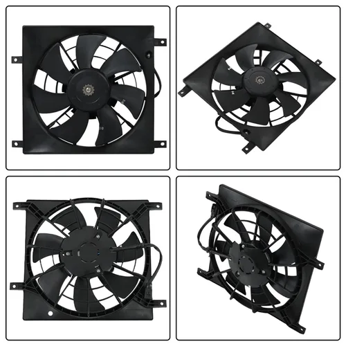 Vista 7 de Reemplazo del ventilador de enfriamiento del condensador del A/C del radiador para 2007-2013 SX4 SZ3113109 9536079J02 9536079J20 621371