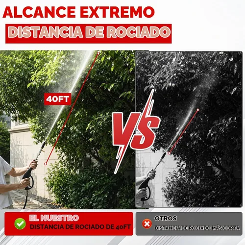 Vista 4 de Lavadora a presión de inyección química de largo alcance ajustable
