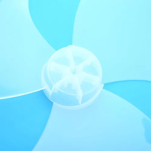 Vista 7 de Alvivi Ventilador universal de plástico de 3 hojas con cubierta de tuerca, parte de repuesto de ventilador de pedestal de pie duradero