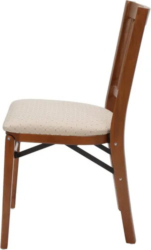 Vista 9 de Stakmore School House - Juego de 2 sillas plegables, madera de fruta, 8.25 pulgadas de profundidad x 17 pulgadas de ancho x 35.5 pulgadas de alto