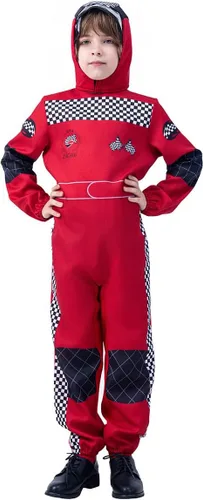 Vista 5 de Disfraz de corredor para niños, rojo