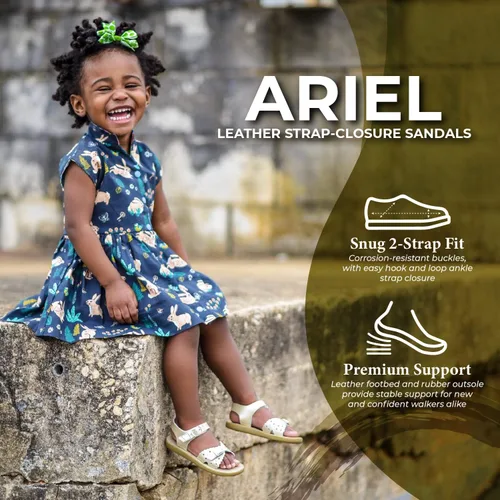 Vista 4 de FOOTMATES Ariel Hook-and-Loop and Buckle Perf Rose - 1113