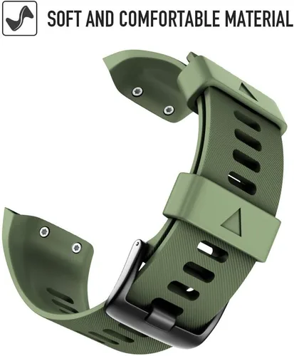 Vista 2 de NotoCity Correa de reloj de repuesto de silicona suave para Garmin Forerunner 35, compatible con Forerunner 35 Smartwatch