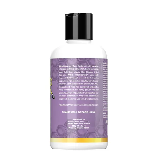 Vista 4 de Stinger Detox Folli-Kleen Champú Limpiador para el Cabello - 4 FL OZ
