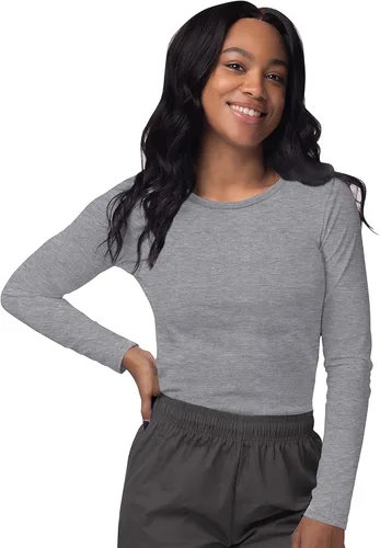 Vista 2 de Camiseta de manga larga para mujer (paquete de 3 unidades) de Sivvan.