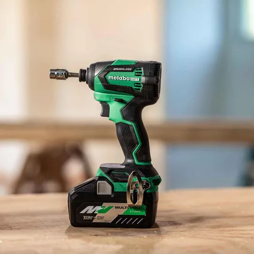 Vista 16 de Metabo HPT 18V Cordless Brushless, Impact Driver Kit, WH18DEX