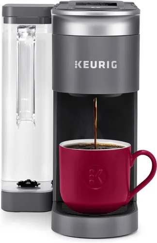 Vista 24 de Keurig K-Supreme SMART - Cafetera inteligente, tecnología MultiStream, prepara tamaños de taza de 6 a 12 onzas, color negro Brewid y Multistream