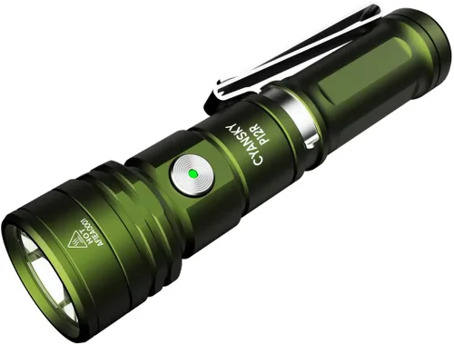 Vista 3 de CYANSKY Linterna recargable, súper brillante, linternas de alto lúmenes, pequeñas linternas EDC para emergencias, luz de flash impermeable IP68