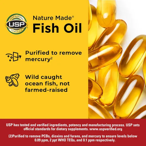 Vista 9 de Nature Made Aceite de pescado Omega 3, 1200 mg cápsulas blandas
