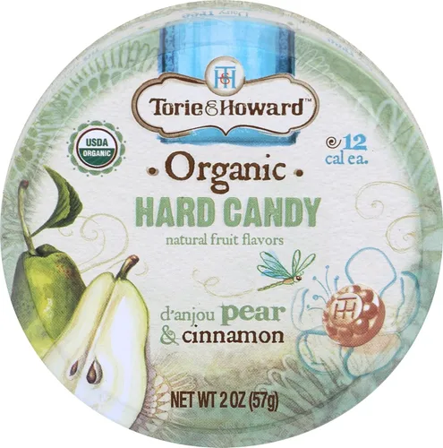 Vista 11 de Torie and Howard - Lata orgánica de caramelo duro, naranja sanguina y miel, 2 onzas