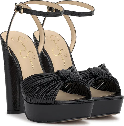 Vista 7 de Jessica Simpson Sandalias de plataforma Immie para mujer Negro