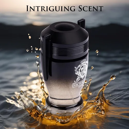 Vista 3 de Victorious Sport Eau De Toilette para hombre, 3.4 onzas líquidas, una fragancia diseñada para campeones, base cálida de vainilla, frijol tonka