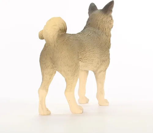 Vista 2 de Conversation Concepts Figura de perro Akita - Gris