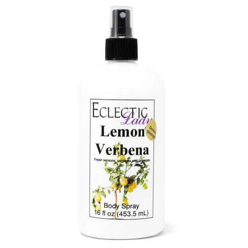 Vista 10 de Eclectic Lady Spray corporal de verbena de limón, doble fuerza, 2 onzas, spray corporal