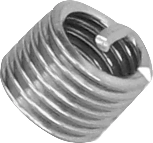 Vista 8 de 100 piezas de insertos de reparación de roscas M6 x 1 helicoidal, fundas de rosca métricas de acero inoxidable con diferentes longitudes para elegir