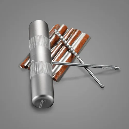 Vista 6 de Fri Concepts AirPlugger, un kit de reparación de neumáticos compacto, plateado, talla única
