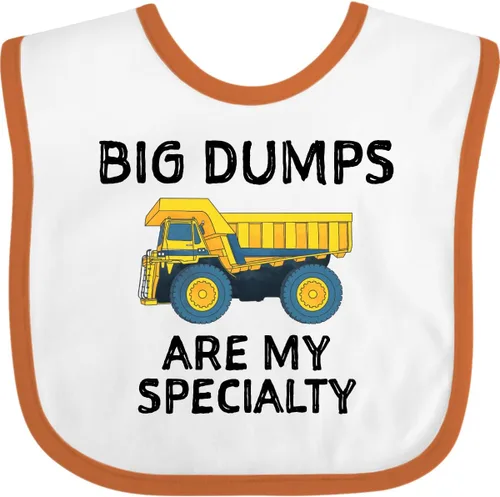 Vista 16 de inktastic Big Dumps Are My Specialty - Divertido y lindo babero para bebé