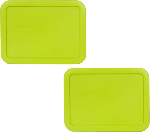 Vista 3 de Pyrex 7210-PC Edamame Green Tapa de almacenamiento de alimentos de 3 tazas, fabricada en Estados Unidos