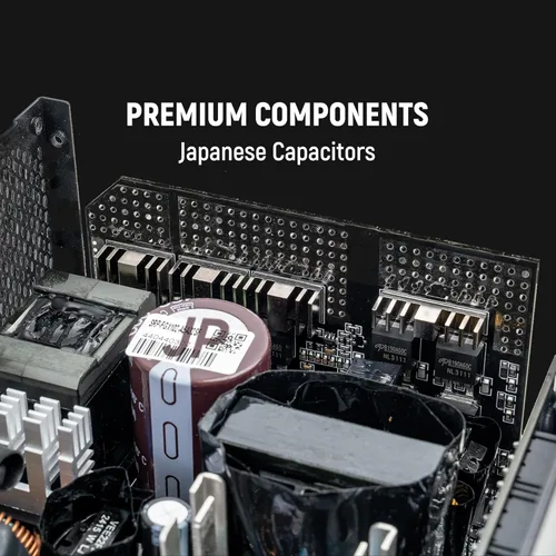 Vista 4 de Seasonic Focus GX-750-750W - 80+ Gold - Listo para ATX 3.0 y PCIe 5.0 - Totalmente modular - Condensadores japoneses premium - 10 años de garantía