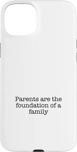 Vista 9 de iPhone 16 Parents are the foundation of a family Case
