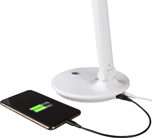 Vista 8 de OttLite Lámpara de escritorio LED Emerge con puerto de carga USB de 2.1 A