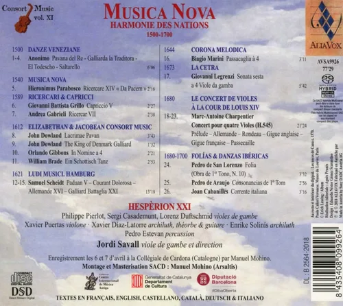 Vista 2 de Musica Nova Harmony Des Nations 15