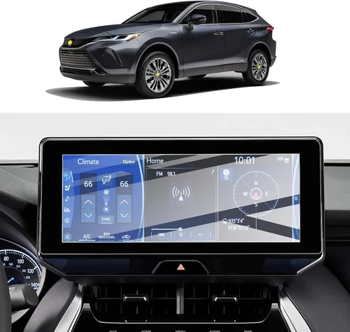 Vista 13 de SKTU 2 protectores de pantalla para Toyota Grand Highlander Hybrid 2024 2025 2026 para Toyota Grand Highlander/Grand Highlander Hybrid 2024 2024