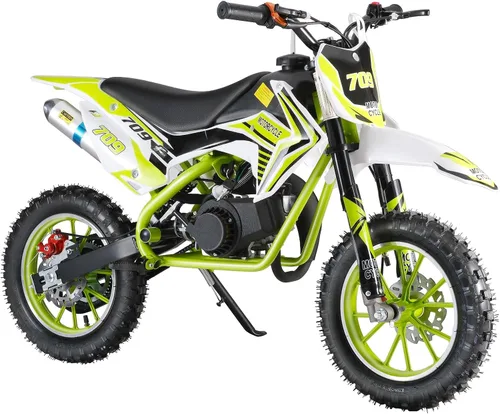 Vista 17 de 50CC Kids Dirt Bike Gas Powered 2-Stroke Mini Motorcycle 25MPH for kid 8-14 Black