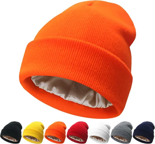 Vista 24 de NPQQUAN Unisex Beanie Hats for Men Women Winter Knit Beanies