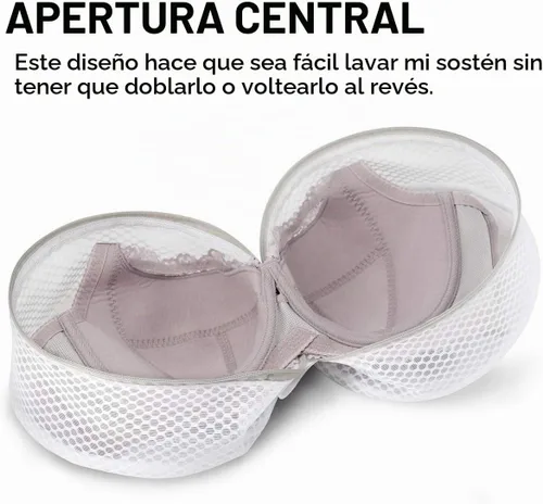 Vista 6 de Muchfun 3 bolsas para lavar sujetadores, bolsas de malla hexagonal para ropa delicada, lencería, ropa íntima y ropa interior 8 x 8 x 8 pulgadas