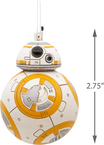 Vista 3 de Hallmark Adorno navideño de Star Wars BB-8