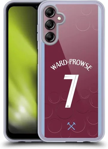 Vista 39 de Head Case Designs Officially Licensed West Ham United FC James Ward-Prowse 2023/24 Players Home Kit Gel Case [Military Grade Protection] Compatible