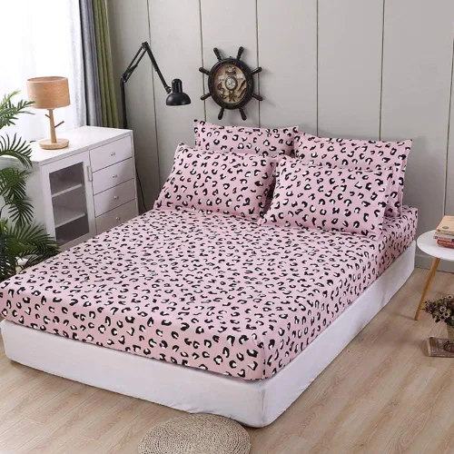 Vista 14 de Juego de sábanas bajeras con estampado de mármol, tamaño individual, elegante, de lujo, color negro, para niños, adolescentes, adultos, decoración