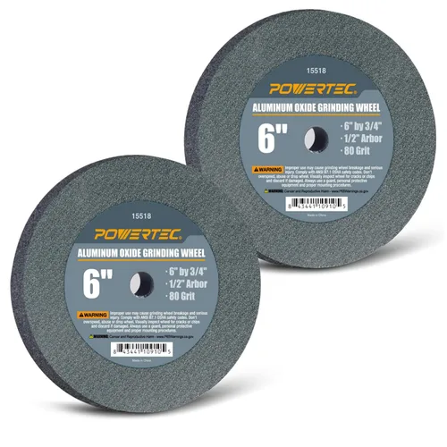 Vista 7 de POWERTEC Aparador de ruedas de diamante para turar y desbarbar, molinillo de banco, uso en muelas abrasivas de óxido de aluminio y muela de carburo