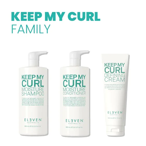 Vista 7 de ELEVEN AUSTRALIA Keep My Curl Defining Cream Controla el encrespamiento con ingredientes de Conditoning