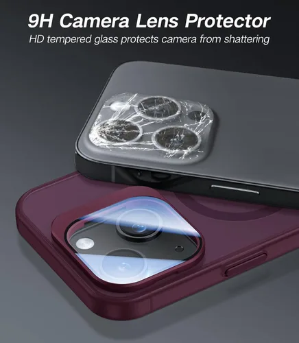 Vista 54 de VOFATA [Protección Completa Mejorada de la Cámara] para Funda iPhone Air con Cubierta de Cámara con Soporte [Compatible con MagSafe][Protección