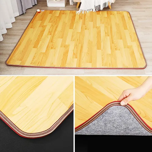 Vista 7 de Electric Heating Pads w/Adjustable Temperature & Timer, Heated Floor Mats, Electric Carpet Area Rug, Under Desk Foot Warmer Electric Space