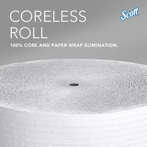 Vista 19 de Scott Professional Rollo de papel higiénico Jumbo sin núcleo, a granel, 12