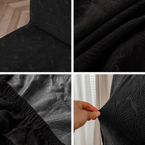 Vista 95 de Fundas impermeables para sillas de comedor, fundas elásticas para sillas Parsons, para comedor, cocina, funda protectora para silla de comedor