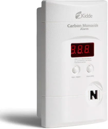 Vista 14 de Alarma contra el monóxido de carbono que se enchufa Kidde con respaldo de batería y pantalla digital., KN-COPP-3