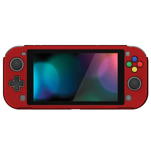 Vista 30 de PlayVital ZealProtect Protective Case for Nintendo Switch Lite, Ergomomic Grip Hard Cover - Durable Shock-absorbent Shock-Absorption Anti-Scratch